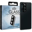 Eiger Eiger Lentile Camera 2.5D Glass Samsung Galaxy S21 Clear Black (9H, 0.33mm)