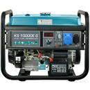 KÖNNER & SÖHNEN KS 10000EG, 7500 W, stabilizator de tensiune (AVR), monofazat, 15 h autonomie maxima, 25 l benzina/gaz