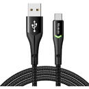 Mcdodo USB to USB-C Mcdodo Magnificence CA-7960 LED cable, 1m (black)