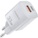 choetech Wall Charger , 33W, PD5006 A+C dual port (white)