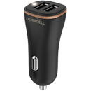 DURACELL Car Charger 2xUSB 27W Duracell (Black)