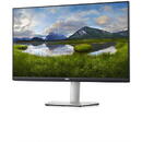 Dell 27", FHD, 75Hz, HDMI, DP, FreeSync, Pivot, S2721HS Argintiu