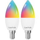 Laxihub Laxihub LAE14S Wifi Bluetooth TUYA Smart LED Bulb (2-pack)