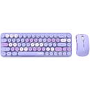 MOFII Wireless keyboard + mouse set MOFII Bean 2.4G (Purple)