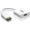 Aten ATEN DisplayPort to HDMI converter, PC: Up to UXGA / HDTV: Up to 1080i,1080p