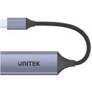 UNITEK Unitek USB-C - RJ45 adapter, 1GBPS, PD 100W
