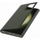 Samsung Galaxy S23 Ultra S918 Smart View Wallet Case Khaki EF-ZS918CGEGWW