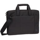 RivaCase Rivacase 8221 notebook case 33.8 cm (13.3") Briefcase Black