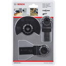 Bosch Bosch wood basic set for multifunction tools, saw blade set (3 pieces)