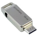 GOODRAM ODA3, 16GB, USB 3.0, Argintiu