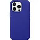 iCarer Husa Capac Spate Din Piele, Compatibila Cu MagSafe Dark Blue Albastru APPLE Iphone 14 Pro Max