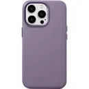 iCarer Husa Capac Spate Din Piele, Compatibila Cu MagSafe Light Purple Mov APPLE Iphone 14 Pro Max
