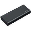 Aukey PB-XD13 Black Power Bank | 20000 mAh | 4xUSB | 9A | Quick Charge 3.0 | Power Delivery | kabel USB-C