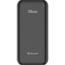 Tellur PBC303 30000mAh 2xUSB+Type-C+MicroUSB, negru