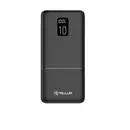 Tellur Boost Pro PD102 10000mAh 2xQC3.0 22..5W + PD 20W, LCD display, negru