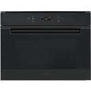 HOTPOINT MP776BMIHA, 40 l, Grill Quartz - 1600 W, Display electronic LCD, Timer, Jet Start, Keep Warm, Negru