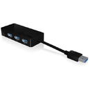 Icy Box ICY BOX IB-AC517 - Hub USB3.0 + RJ45 Ethernet