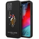 U.S. Polo Assn. US Polo USHCP12MPUGFLBK iPhone 12/12 Pro 6,1" Negru/black Polo Embroidery Collection