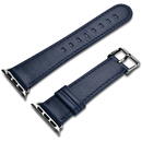 iCarer iCarer Leather Vintage wristband genuine leather strap for Watch 3 38mm / Watch 2 38mm / Watch 1 38mm dark blue (RIW117-DB（38）)