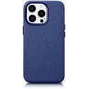 iCarer iCarer Case Leather Case Cover for iPhone 14 Pro Blue (WMI14220706-BU) (MagSafe Compatible)
