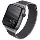 UNIQ UNIQ pasek Dante Apple Watch Series 4/5/6/7/8/SE/SE2 38/40/41mm Stainless Steel grafitowy/graphite