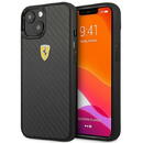 Ferrari Ferrari FEHCP13SFCABK iPhone 13 mini 5.4&quot; black/black hardcase On Track Real Carbon