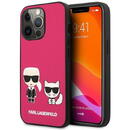 Karl Lagerfeld Karl Lagerfeld KLHCP13XPCUSKCP iPhone 13 Pro Max 6,7 &quot;fuchsia / fuchsia hardcase Ikonik Karl &amp; Choupette