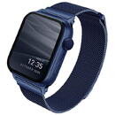 UNIQ UNIQ pasek Dante Apple Watch Series 4/5/6/7/8/SE/SE2 38/40/41mm Stainless Steel niebieski/marine blue