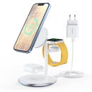 choetech Choetech T585-F 3in1 inductive charging station iPhone 12/13, AirPods Pro, Apple Watch white
