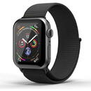 SuperDry SuperDry Watchband Apple Watch 38/40/41 mm Nylon Weave Negru/black 41673