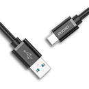 Dudao Dudao cable USB cable - USB Type C Super Fast Charge 1 m black (L5G-Black)