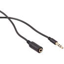 MACLEAN Cablu Jack de 3,5 mm, mufă, 5 m, negru, MCTV-821