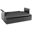 MACLEAN sertar ergonomic sub birou, organizator, negru, max 5 kg, MC-875