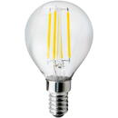 MACLEAN Bec cu filament LED  E14, 6W, 230V, alb cald WW 3000K, 600lm, decorativ retro edison G45, MCE282