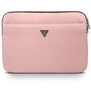 Guess GUCS13NTMLLP 13" pink Nylon Triangle Logo