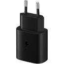 Samsung EP-TA800, Quick Charge, 25W, 1 X USB Type-C, Negru Bulk GP-PTU021SOABQ