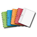 Adoc Caiet A5, 72 file - 90g/mp, coperta PP transparent color, AURORA Adoc - dictando