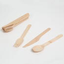 Family Pound Set tacâmuri din lemn - furculițe, linguri, cuțite - 12 piese / pachet
