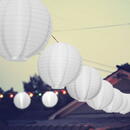 Family Lampion alb - 1 LED - Alb - 2 x AAA