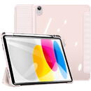 Dux Ducis Dux Ducis Toby case for iPad 10.9&#39;&#39; 2022 (10 gen.) cover with stylus holder Apple Pencil smart cover stand pink