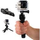 Hurtel Hand Holder Grip with Tripod Stand for GoPro SJCAM Xiaomi