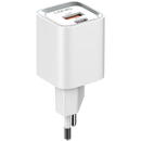 Ldnio Wall charger LDNIO A2318C USB, USB-C 20W + microUSB Cable