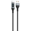 Dudao Dudao USB cable - USB Type C fast charging PD 66W 1m black (L7Max)