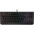 ENDORFY Tastatura,Iluminare RGB,USB, Cu fir, Negru, 87 taste