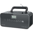 Muse Radio portabil CD/MP3 player cu USB, MUSE M-28 DG gri