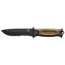 Gerber Survival knife GERBER Strongarm Fixed Serrated Coyote