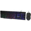 BLOW BLOW keyboard + mouse with LED TTAMER Negru USB cu fir