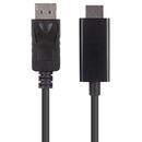 LANBERG Lanberg CA-DPHD-11CC-0030-BK cable gender changer DisplayPort HDMI Black