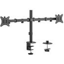 Gembird Gembird MA-D2-01 monitor mount / stand 81.3 cm (32") Black Desk