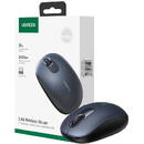 UGREEN Wireless mouse UGREEN 90550  Albastru,Conexiune wireless 2.4G,2400 dpi,3 butoane,Wireless
